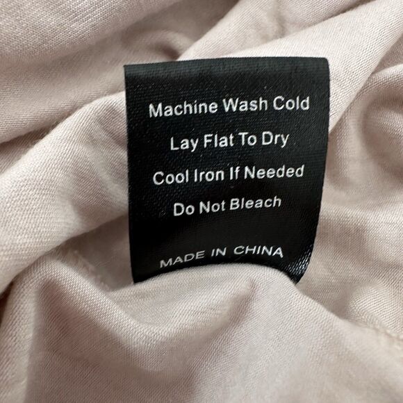 POL Tank Top Shirt Womens Small Pink Casual Minimalist Soft Stretch Zipper - Picture 7 of 10